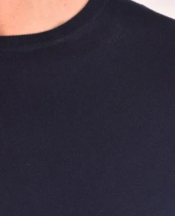 GRAN SASSO Maglie<Maglia maniche lunghe organic cotton blu