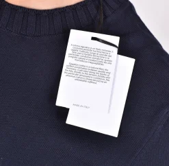 GRAN SASSO Maglie<Maglia mezza manica cotton egyptian blu notte