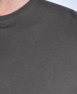 GRAN SASSO Maglie<Maglia mezza manica organic cotton marrone