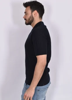 DANIELE FIESOLI Polo<Maglia Polo bianco blu ultra soft