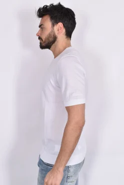TAGLIATORE Maglie<Maglia tshirt bianca Josh