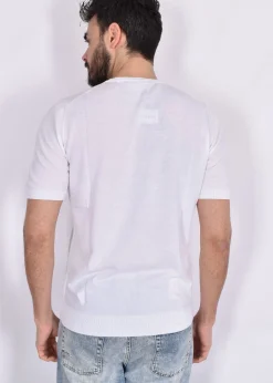 TAGLIATORE Maglie<Maglia tshirt bianca Josh