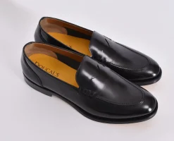 DOUCAL'S Scarpe<Mocassini classic nero horse penny pelle