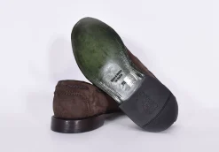 GREEN GEORGE Scarpe<Mocassini scarpe nappine camoscio marrone