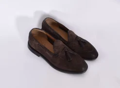 GREEN GEORGE Scarpe<Mocassini scarpe nappine camoscio marrone