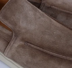 OFFICINE CREATIVE Scarpe<Mocassini barca camoscio marrone BOnes