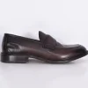 CLAUDIO MARINI Scarpe<Mocassini vintage artigianali pelle testa di moro