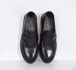 CLAUDIO MARINI Scarpe<Mocassini vintage artigianali pelle nero