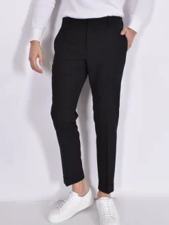 BE ABLE Pantaloni<Pantalone Alexander SHorter nero MT fresco lana