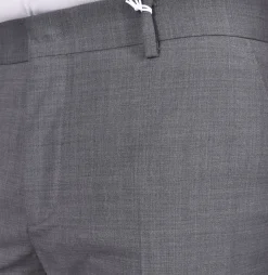BE ABLE Pantaloni<Pantalone Alexander Shorter grigio MT fresco lana
