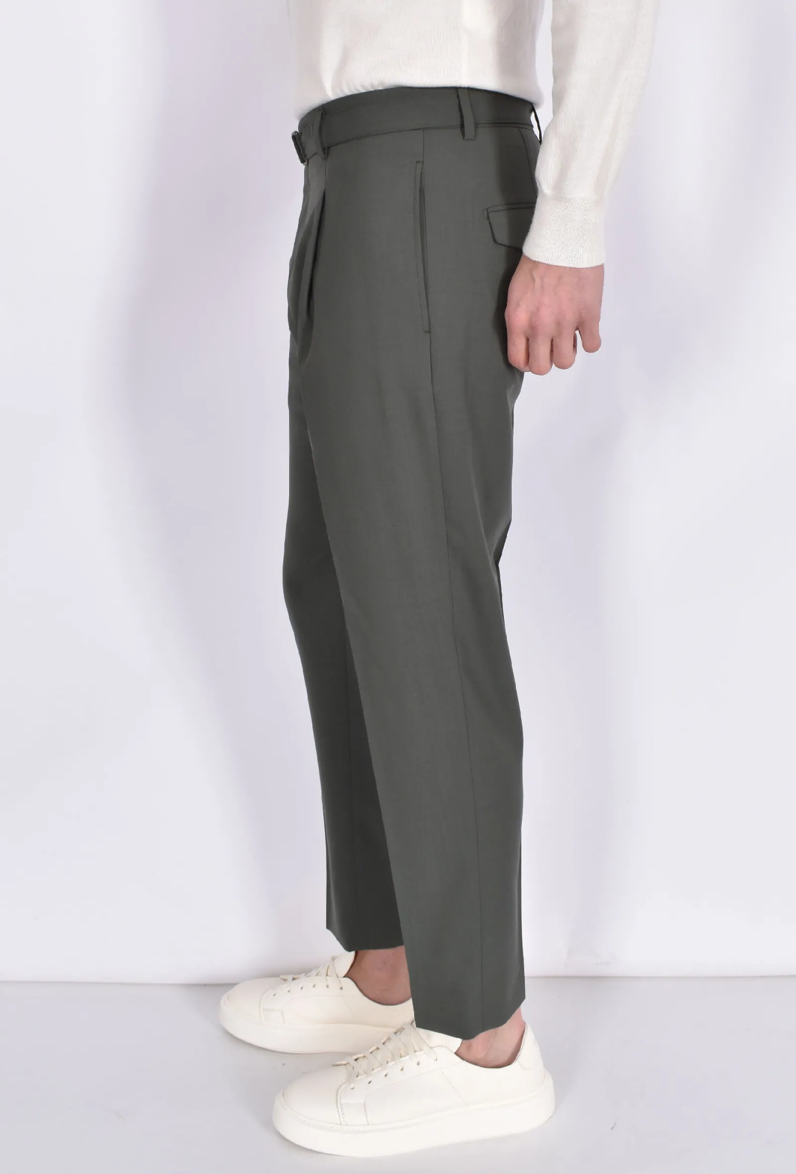 BE ABLE Pantaloni<Pantalone Andy cinturino verde