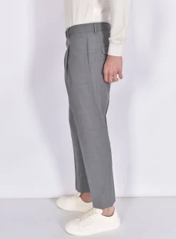 BE ABLE Pantaloni<Pantalone Andy cinturino grigio medio