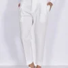 BE ABLE Pantaloni<Pantalone Andy regular tech bianco