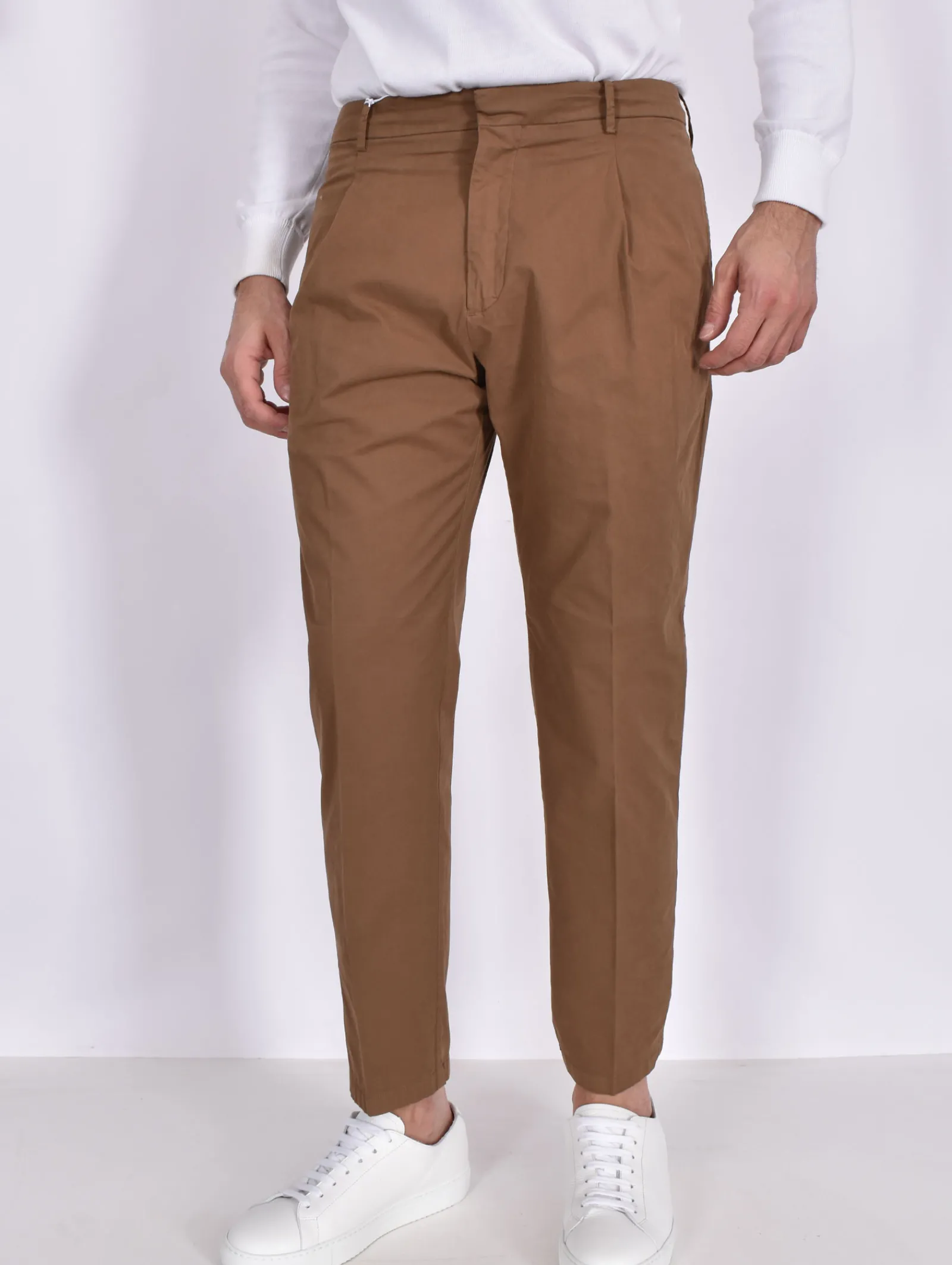 BE ABLE Pantaloni<Pantalone Andy regular tabacco