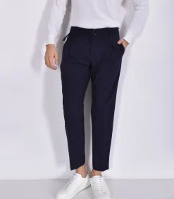 BE ABLE Pantaloni<Pantalone Andy Regular MT cinturino blu notte