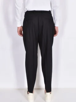 BE ABLE Pantaloni<Pantalone Dominique WFS nero lacci