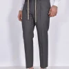 BE ABLE Pantaloni<Pantalone Riccardo grigio poliviscosa NCA
