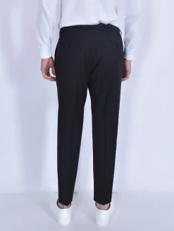 BE ABLE Pantaloni<Pantalone Riccardo nero poliviscosa NCA
