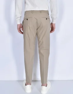 BE ABLE Pantaloni<Pantalone Riccardo regular nocciola coulisse