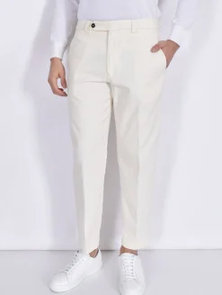 BERWICH Pantaloni<Pantalone chino chiaia bianco