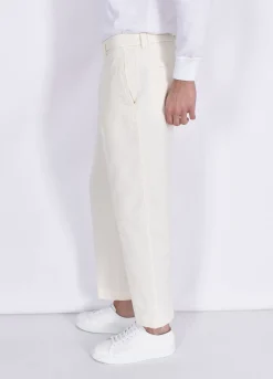 BERWICH Pantaloni<Pantalone chino chiaia bianco