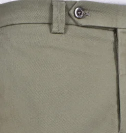 BERWICH Pantaloni<Pantalone chino chiaia verde militare