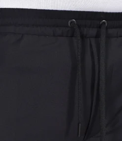 HOSIO Pantaloni<Pantalone Baggy nero laccio risvolti