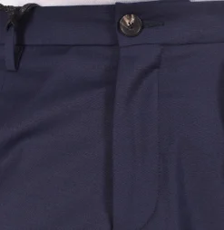 MICHAEL COAL Pantaloni<Pantalone blu Work risvoltini