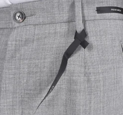 MICHAEL COAL Pantaloni<Pantalone grigio Work risvoltini