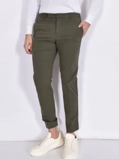 PT TORINO Pantaloni<Pantalone slim Edge verde