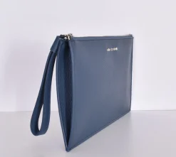 ORCIANI Pochette<Pochette micron blu marino