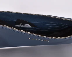 ORCIANI Pochette<Pochette micron blu marino