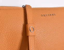 ORCIANI Pochette<Pochette micron ocra