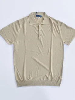 DANIELE FIESOLI Polo<Polo dry cotton beige