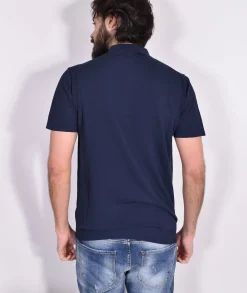 DANIELE FIESOLI Polo<Polo dry cotton blu