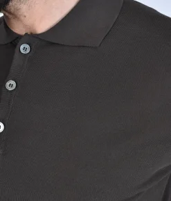 DANIELE FIESOLI Polo<Polo dry cotton marrone