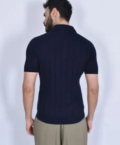 GRAN SASSO Polo<Polo camicia fresh cotton blu