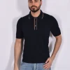 GRAN SASSO Polo<Polo organic cotton blu beige