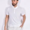 GRAN SASSO Polo<Polo Organic cotton bianca