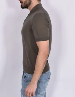 GRAN SASSO Polo<Polo Organic cotton fango