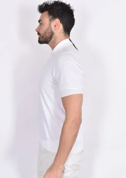 GRAN SASSO Polo<Polo Organic cotton bianca