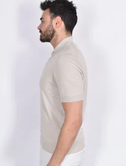 GRAN SASSO Polo<Polo Organic cotton beige sabbia