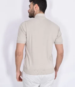 GRAN SASSO Polo<Polo Organic cotton beige sabbia