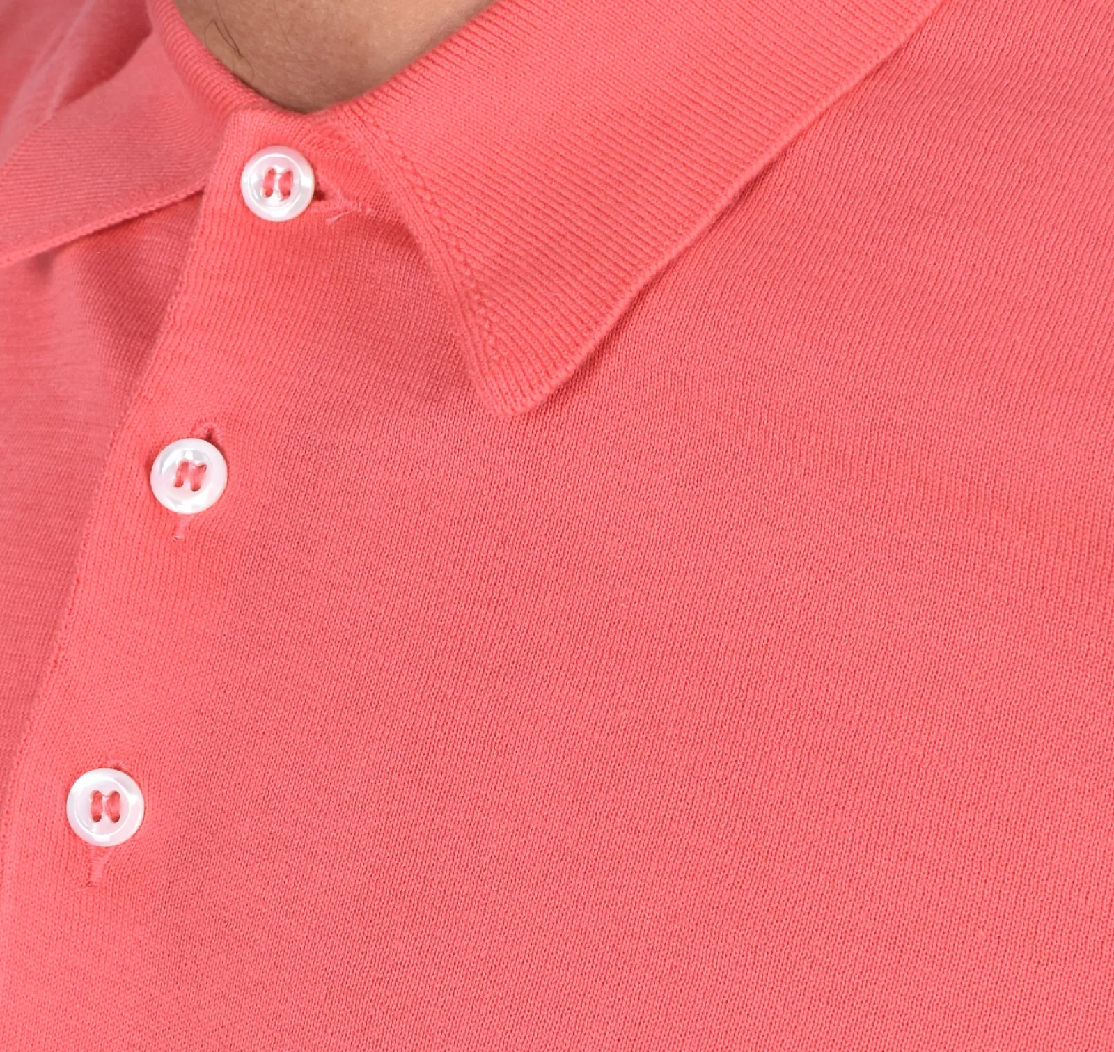 GRAN SASSO Polo<Polo Sea Island rosa