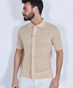 TAGLIATORE Polo<Polo Maglia camicia Oliver avorio