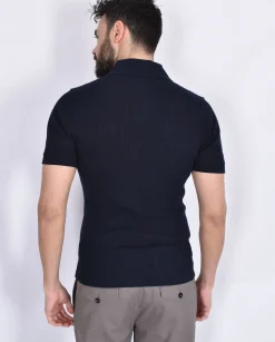 Rakkì Polo<Polo scollo V blu Mcqueen Mercedes 300