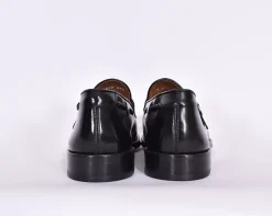 DOUCAL'S Scarpe<Scarpe mocassini doppia fibbia pelle neri Horse