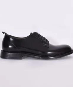GREEN GEORGE Scarpe<Scarpe derby polished stringate nere