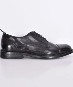 GREEN GEORGE Scarpe<Scarpe derby pelle lavata nere Maremma