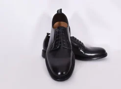 GREEN GEORGE Scarpe<Scarpe derby polished stringate nere